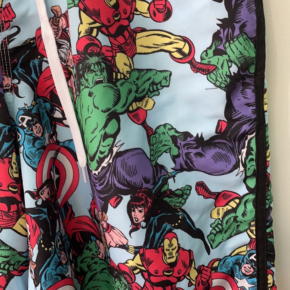 Marvel swim trunks Comic's Avengers Super Hero - Picture 4 of 8